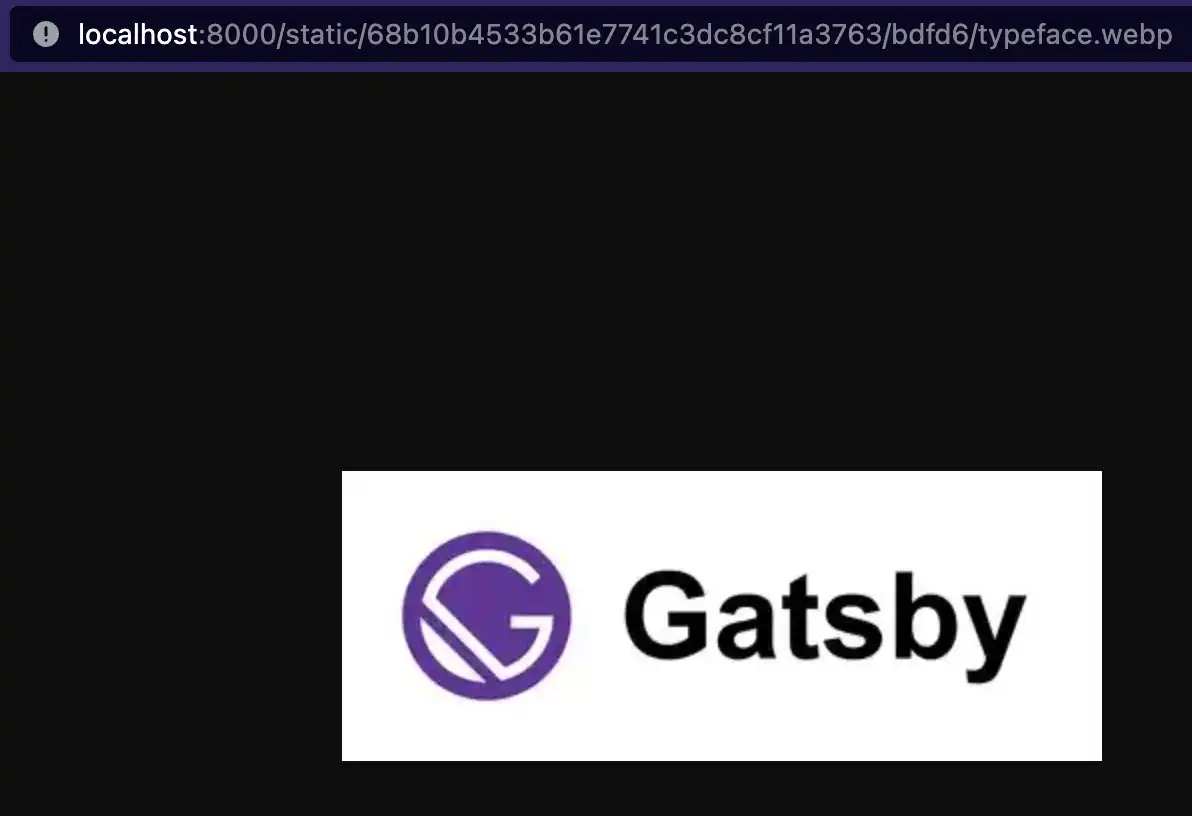 gatsby logo in webp